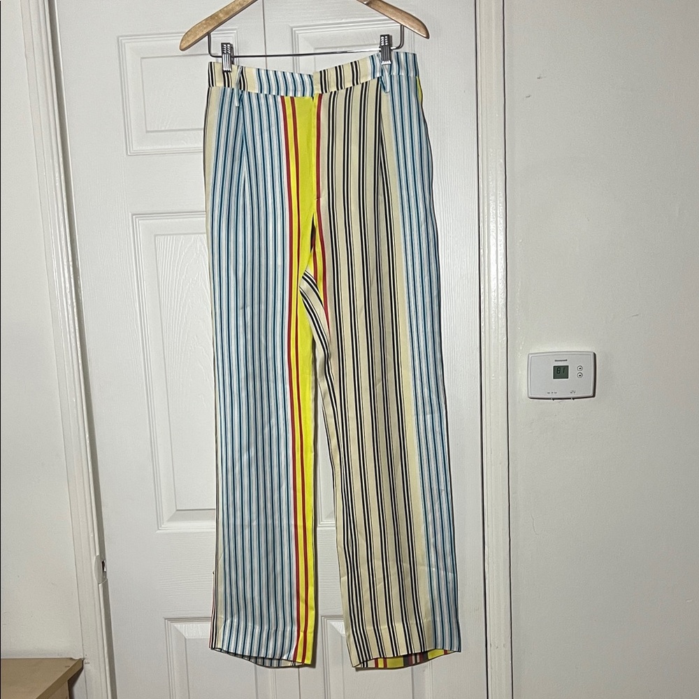 NWOT BOTTER Paris Striped Wide Leg Pants Women’s Medium